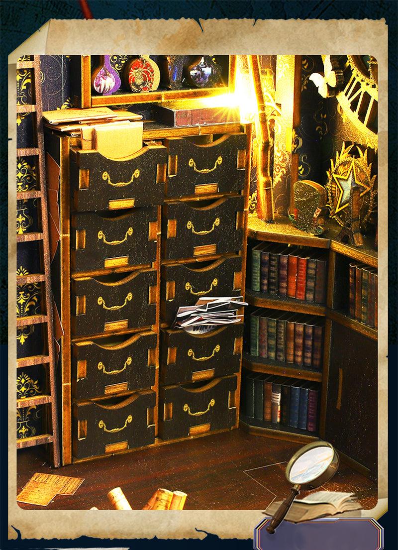 Detective Agency Book Nook Detective Book Shelf Insert Mystery Booknooks