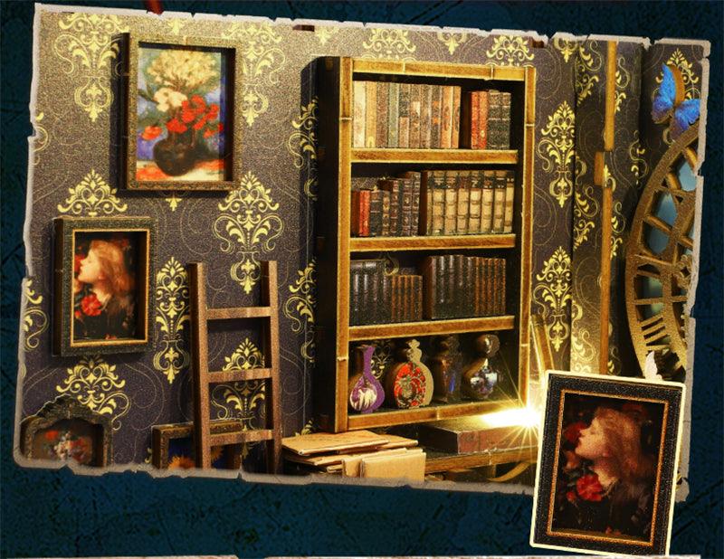 Detective Agency Book Nook Detective Book Shelf Insert Mystery Booknooks