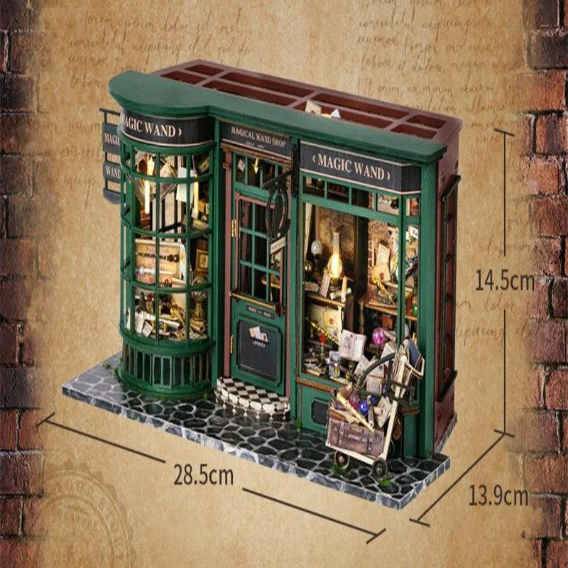 Ollivenders Wand Shop Miniature Dollhouse