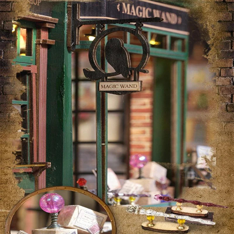 Ollivenders Wand Shop Miniature Dollhouse