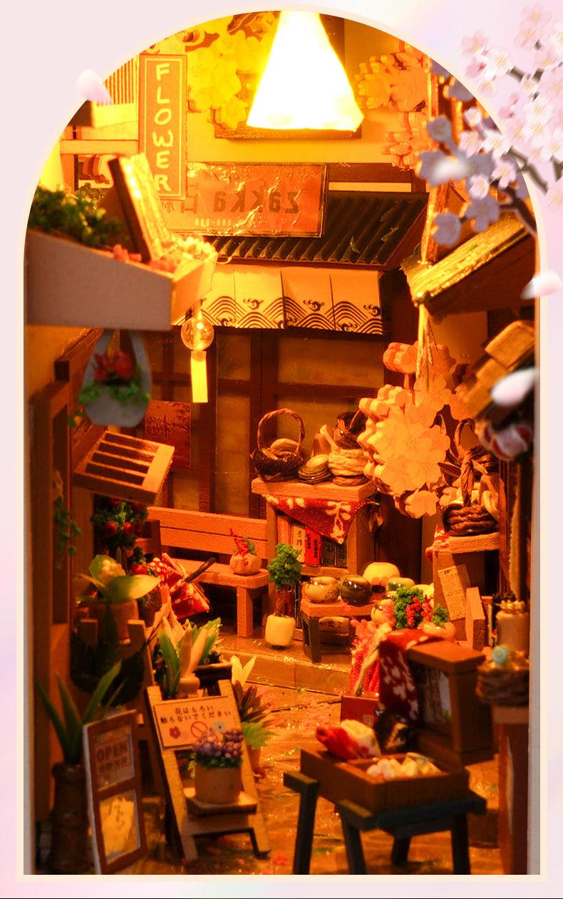 DIY Book Nook Kit - Japanese Grocery Shop Book Nook Japanese Alley