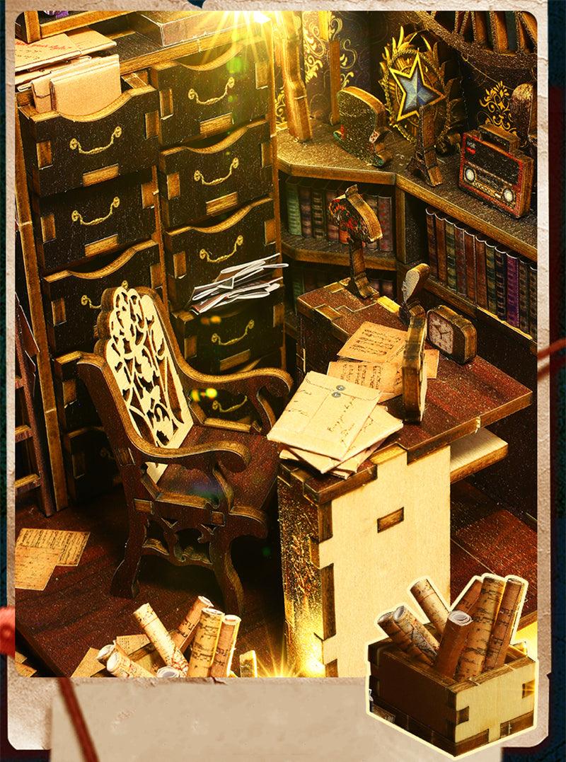 Detective Agency Book Nook Detective Book Shelf Insert Mystery Booknooks