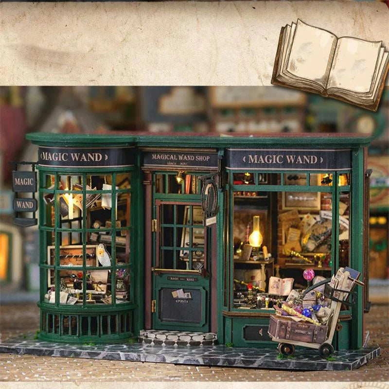 Ollivenders Wand Shop Miniature Dollhouse