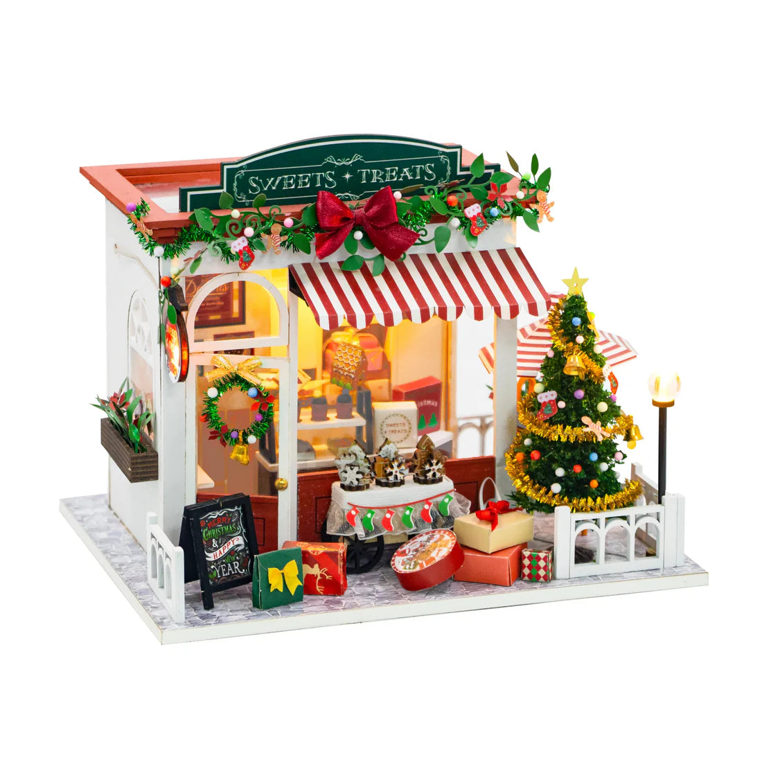 PC2319 Sweets & Treats Christmas Dollhouse Miniatures Best Christmas Gifts