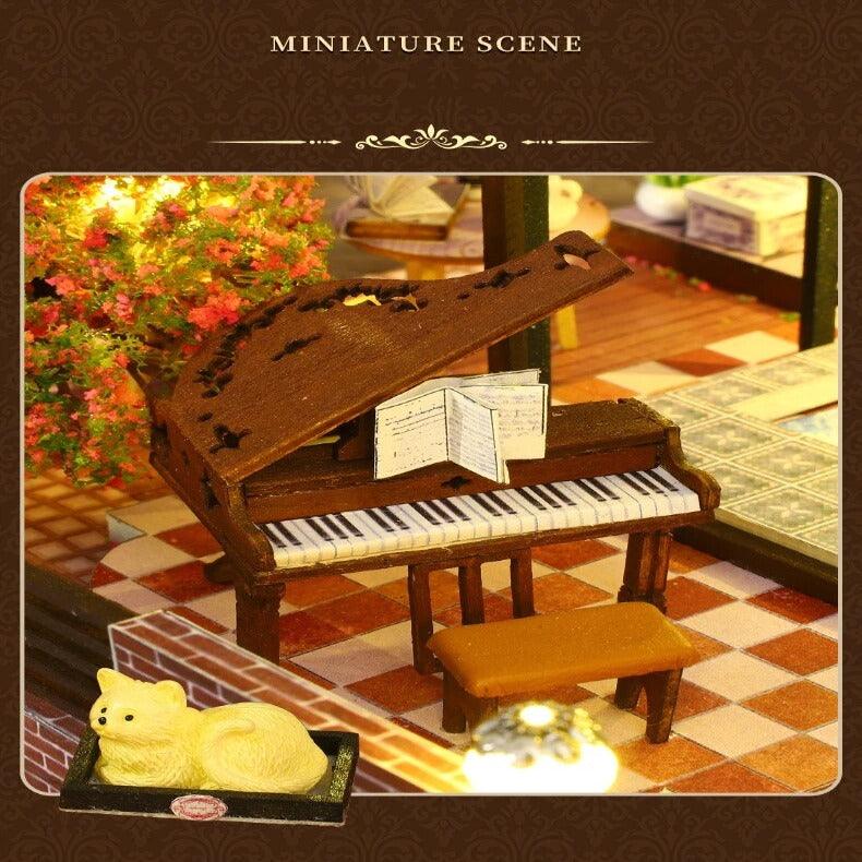 DIY Dollhouse Kit Romantic European Style Miniature Dollhouse Kit Large Villas Miniatures