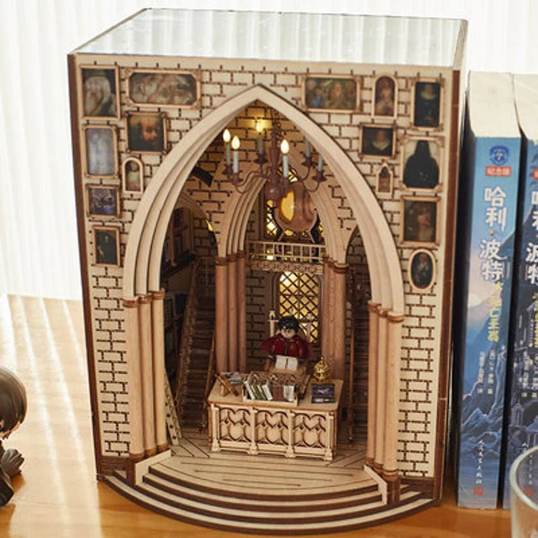 DIY Book Nook Dumbledore Office Book Nook Headmaster Office Book Nook Principal Office Booknook