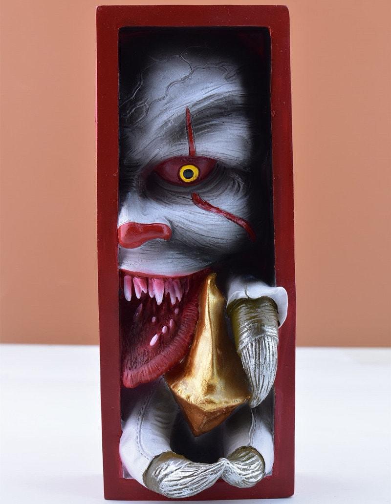 Horror Book Nooks - Monsters Book Shelf Insert - Book Dioramas - Book Scenery - Monster Bookcase - Bookend - Monsters Book Nooks - Pennywise